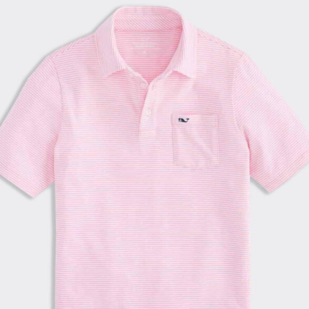Boys Vines Vines striped Edgartown polo